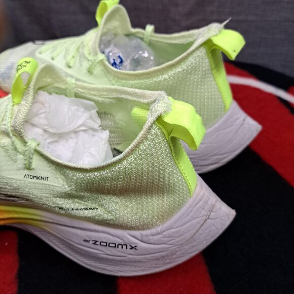 %Nike Air Zoom Alphafly Next% Size 8.5 Men Carbon Race Barely Volt A 15 main image 6
